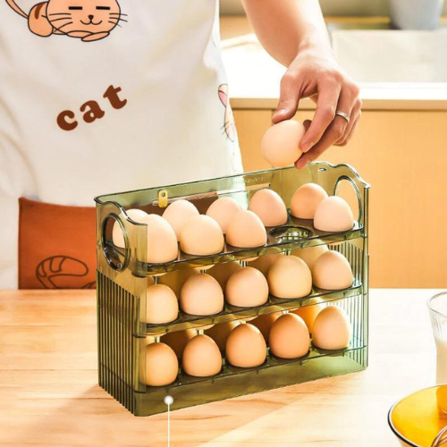 ORGANIZADOR DE HUEVOS (3 NIVELES)