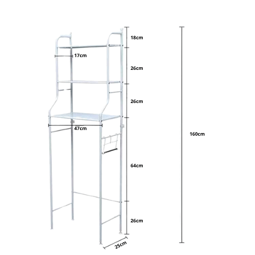 ESTANTE ORGANIZADOR DE BAÑO