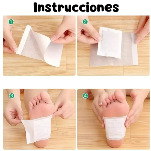 KIT DE 10 PARCHES DESINTOXICANTE