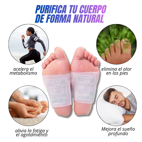 KIT DE 10 PARCHES DESINTOXICANTE