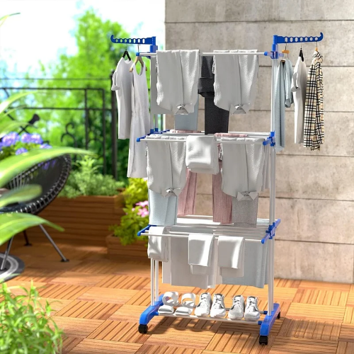 Tendedero de ropa plegable