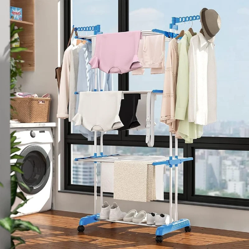 Tendedero de ropa plegable