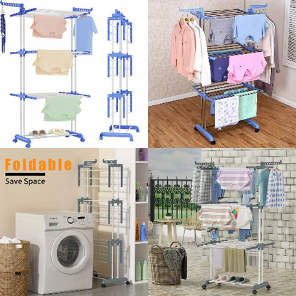 Tendedero de ropa plegable