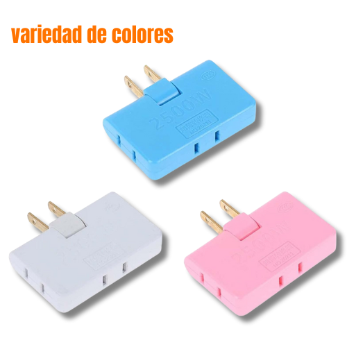 Adaptador de enchufe 3 en 1