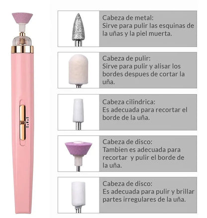 KIT LIMA ELÉCTRICA PARA UÑAS