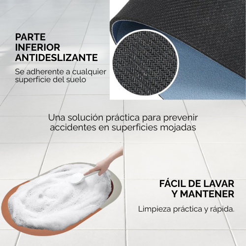ALFOMBRA DE BAÑO ANTIDESLIZANTE