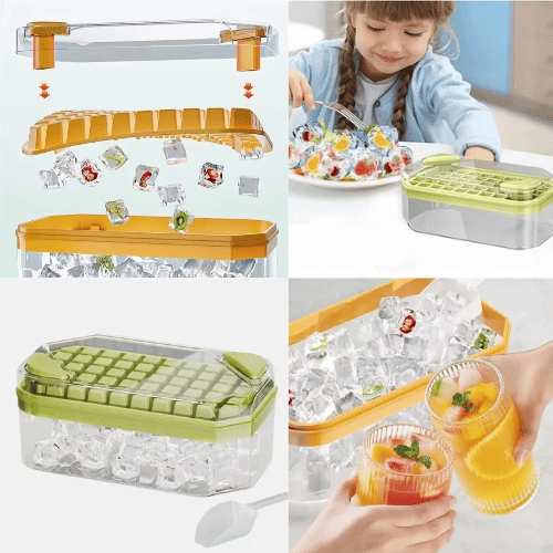 BANDEJAS PARA CUBITOS DE HIELO DE FÁCIL LIBERACIÓN