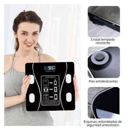 BÁSCULA DIGITAL CON BLUETOOTH