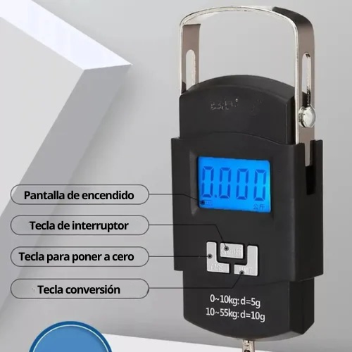 BÁSCULA ELECTRÓNICA PORTATIL DE ALTA PRESICIÓN