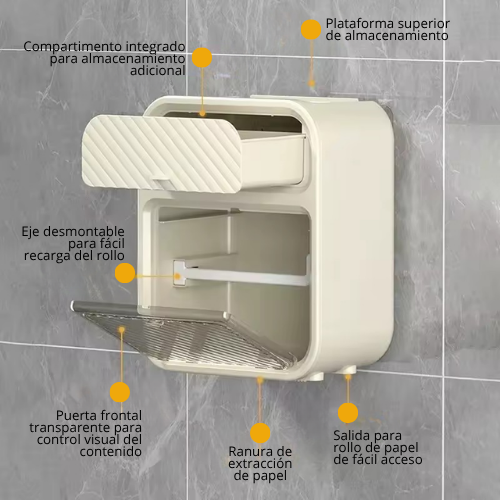 DISPENSADOR DE PAPEL HIGIENICO
