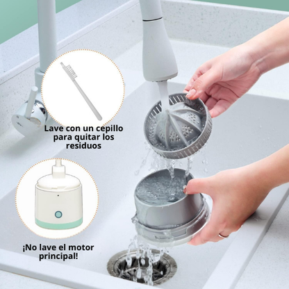 EXPRIMIDOR ELÉCTRICO PORTÁTIL