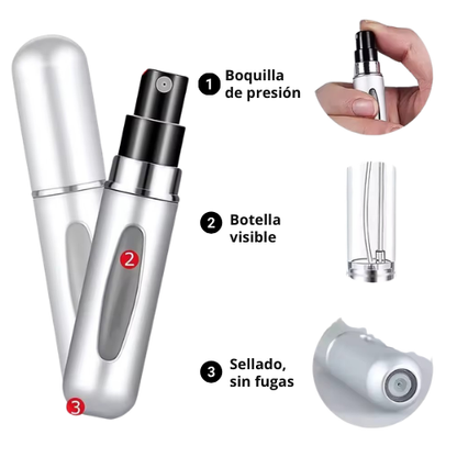 MINI ATOMIZADOR RECARGABLE PARA PERFUME