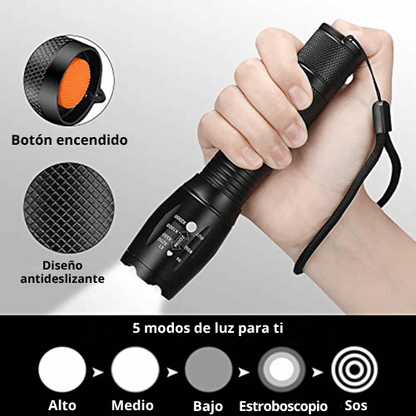 MINI LINTERNA LED DE ALUMINIO