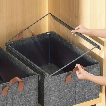 ORGANIZADOR PLEGABLE CON TAPA TRANSPARENTE