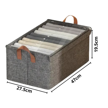 ORGANIZADOR PLEGABLE CON TAPA TRANSPARENTE