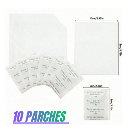 KIT DE 10 PARCHES DESINTOXICANTE
