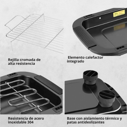 PARRILLA ELECTRICA DESMONTABLE