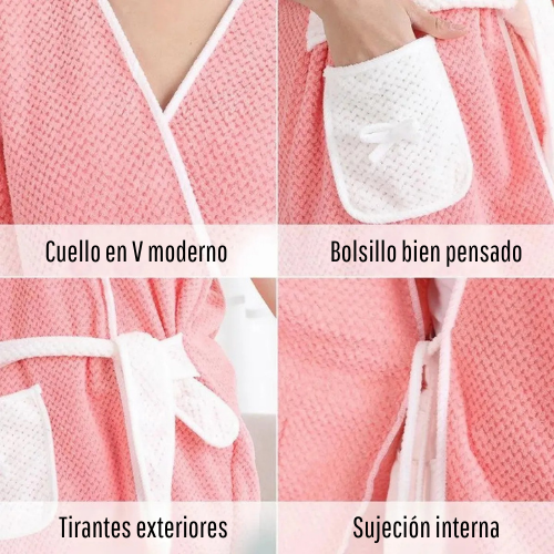 SALIDA DE BAÑO DE MUJER