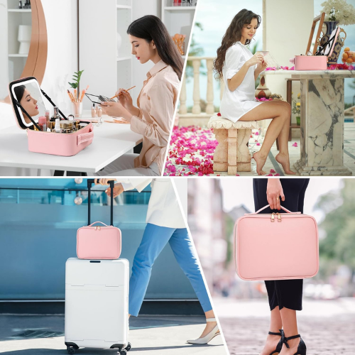 MALETÍN DE MAQUILLAJE PARA VIAJE