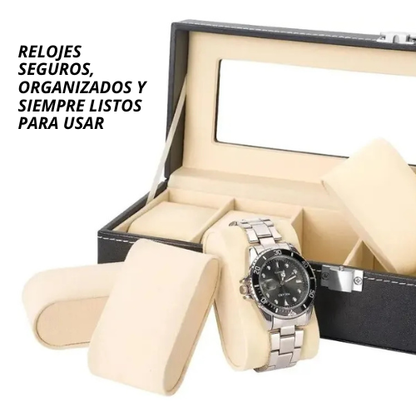 PORTARELOJ DE 6 COMPARTIMENTOS