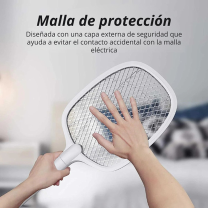 RAQUETA MATA MOSQUITOS RECARGABLE