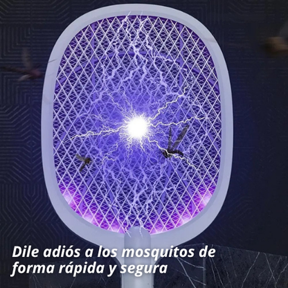 RAQUETA MATA MOSQUITOS RECARGABLE